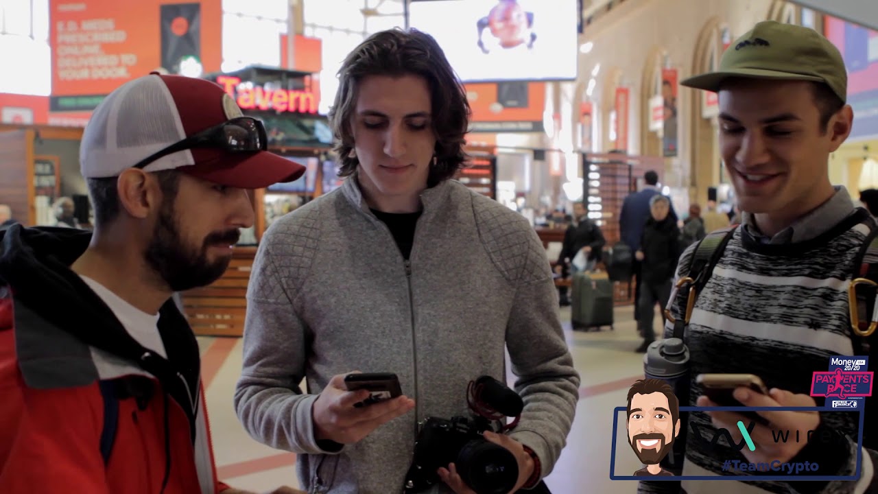 #TeamCrypto #PaymentsRace #M2020Race Day 2. Max travelling from New York to Las Vegas