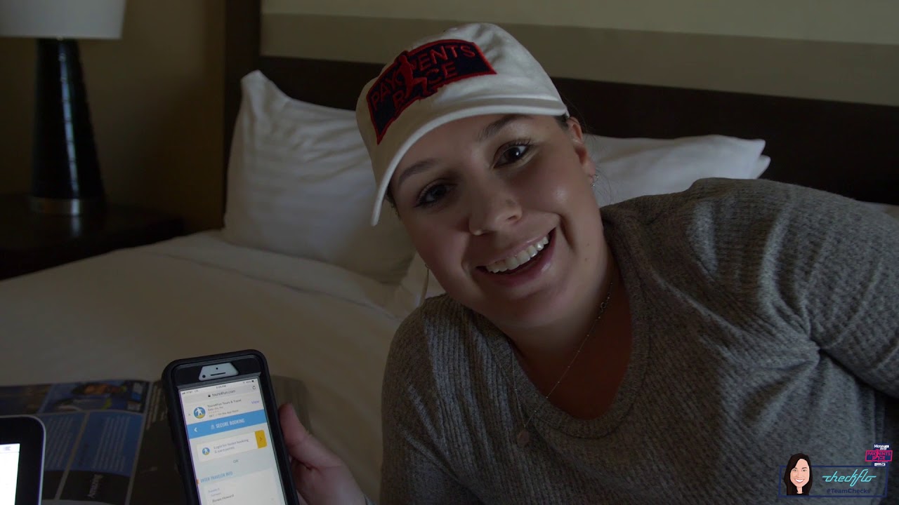 #TeamChecks #PaymentsRace #M2020Race Day 4. Renee travelling from New York to Las Vegas