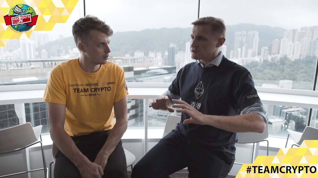 CHECKPOINT #2 HONG KONG  INTERVIEW #TeamCrypto on the #RTWrace #Payments Race