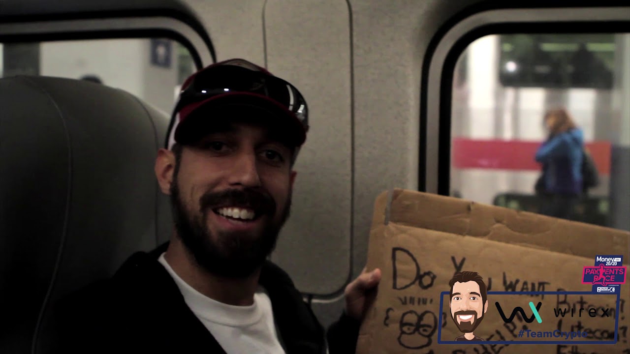 #TeamCrypto #PaymentsRace #M2020Race Day 1. Max travelling from New York to Las Vegas