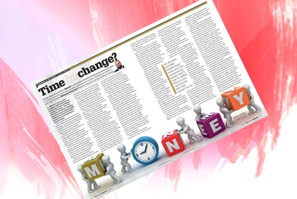 Exclusive: 'Time for change?' - Mohamad Sawwaf, Manzil in "The Paytech Magazine" | Fintech Finance