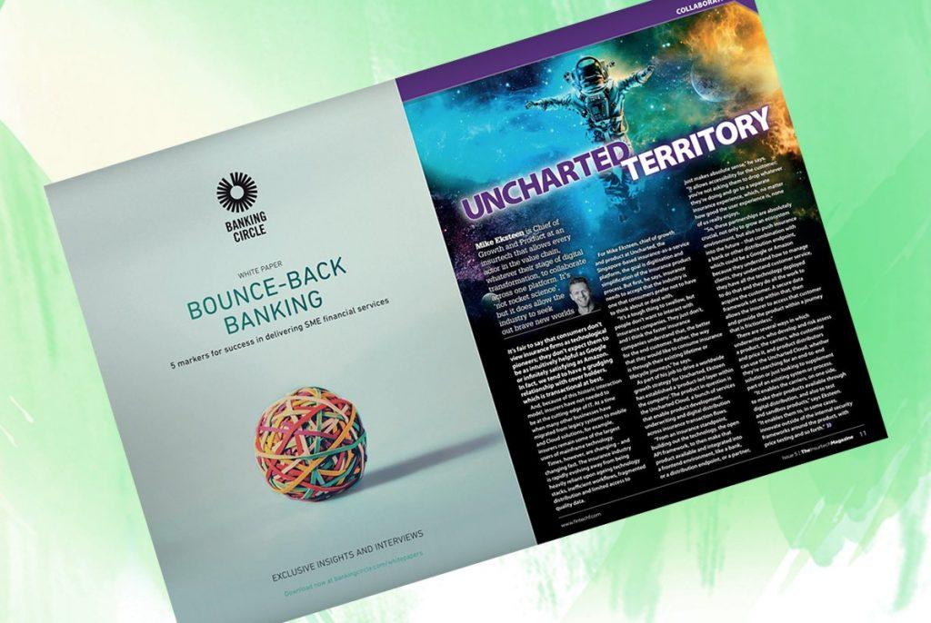 Exclusive: 'Uncharted territory' - Mike Eksteen, Uncharted in "The Insurtech Magazine" | Fintech Finance