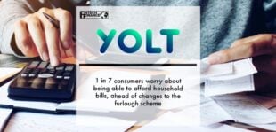 Yolt reveals 1 in 71 consumers worry about being able to afford household bills, ahead of changes to the furlough scheme | Fintech Finance