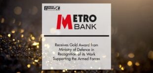 Metro Bank Receives Gold Award From Ministry of Defence in Recognition of Its Work Supporting the Armed Forces | Fintech Finance