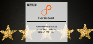 Forbes Asia names Persistent to its "Best Under A Billion" 2021 List | Fintech Finance