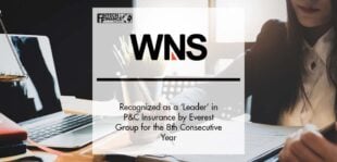 WNS Recognized as a ‘Leader’ in P&C Insurance by Everest Group for the 8th Consecutive Year | Fintech Finance