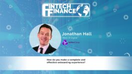 Jonathan Hall, NatWest - How do you make a complete and effective onboarding experience? | Fintech Finance