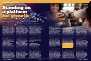 EXCLUSIVE: "Standing on a platform for growth' - Portia Matsena, BankServAfrica in 'The Paytech Magazine' | Fintech Finance