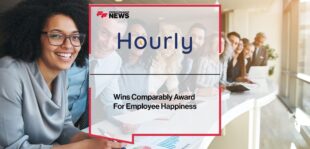 Hourly.io Wins Comparably Award For Employee Happiness | Fintech Finance