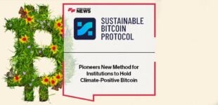 Sustainable Bitcoin Protocol Pioneers New Method for Institutions to Hold Climate-Positive Bitcoin