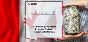 W. P. Carey Announces $468 Million Industrial Portfolio Investment in Canada