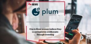 Plum data: One in three women believe they could become a millionaire through investing