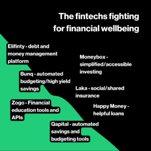 The fintechs fighting for financial wellbeing