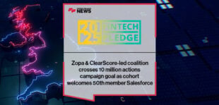 Zopa & ClearScore-led coalition pledge2025.org crosses 10 million actions campaign goal as cohort welcomes 50th member Salesforce