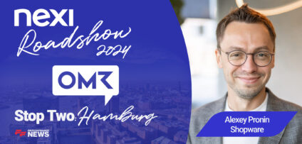 Alexey Pronin of Shopware discusses DACH e-commerce trends, AI, and payments at OMR Hamburg.