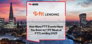 Attendees at FTT Lending 2025 share how many events they have attended, with speakers from HSBC, nCino, Guavapay, UK Finance, and Lloyds.