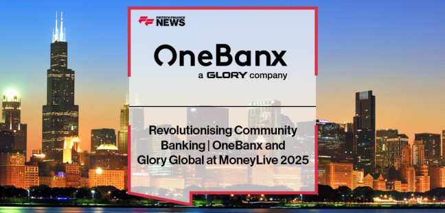 Stuart Fearn of OneBanx and Symon Buckman of Glory Global discuss community banking, coin recycling, and digital banking solutions at MoneyLive 2025.
