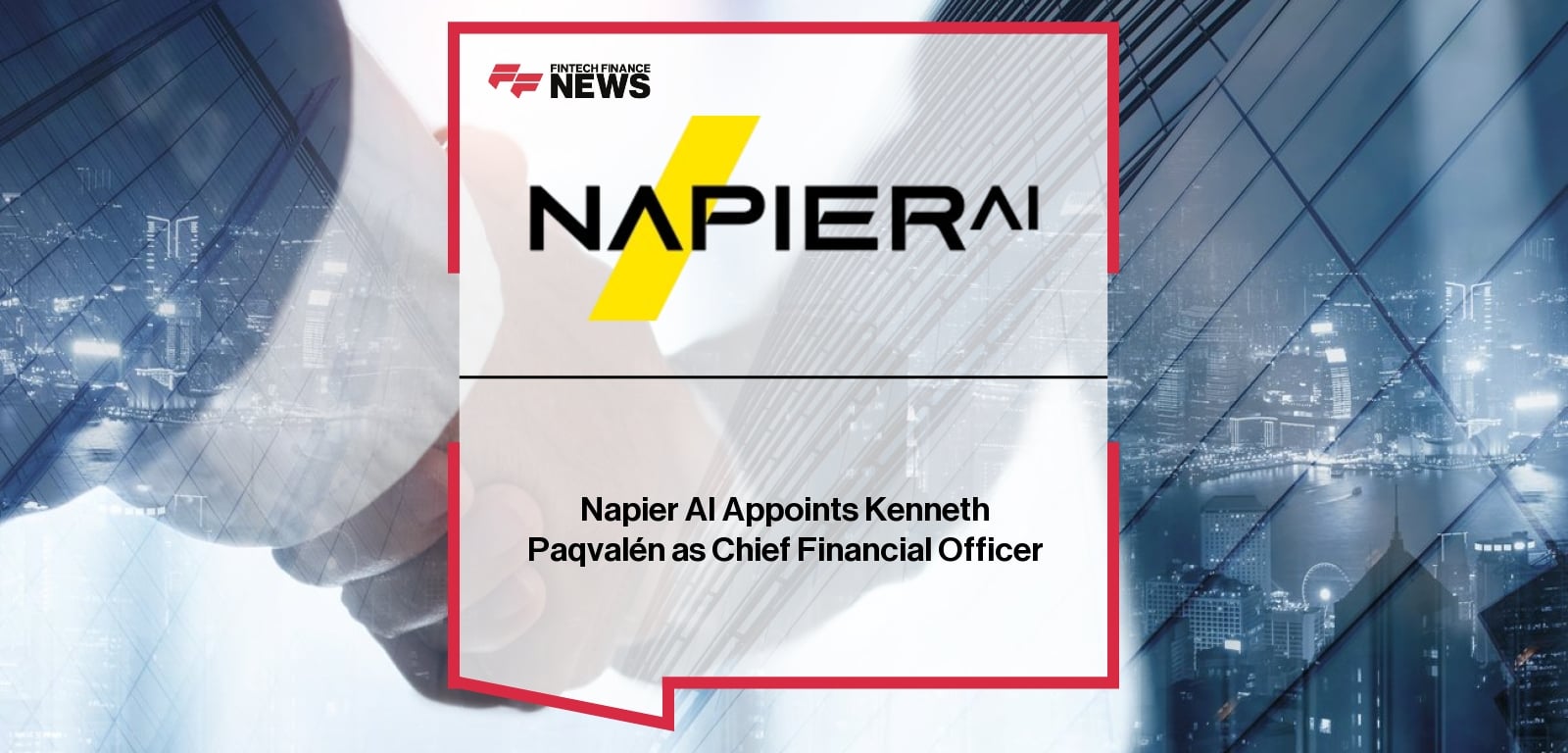 Napier AI Kenneth Paqvalén CFO Appointment