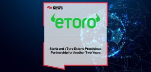 eToro renews Slavia Prague partnership through 2026