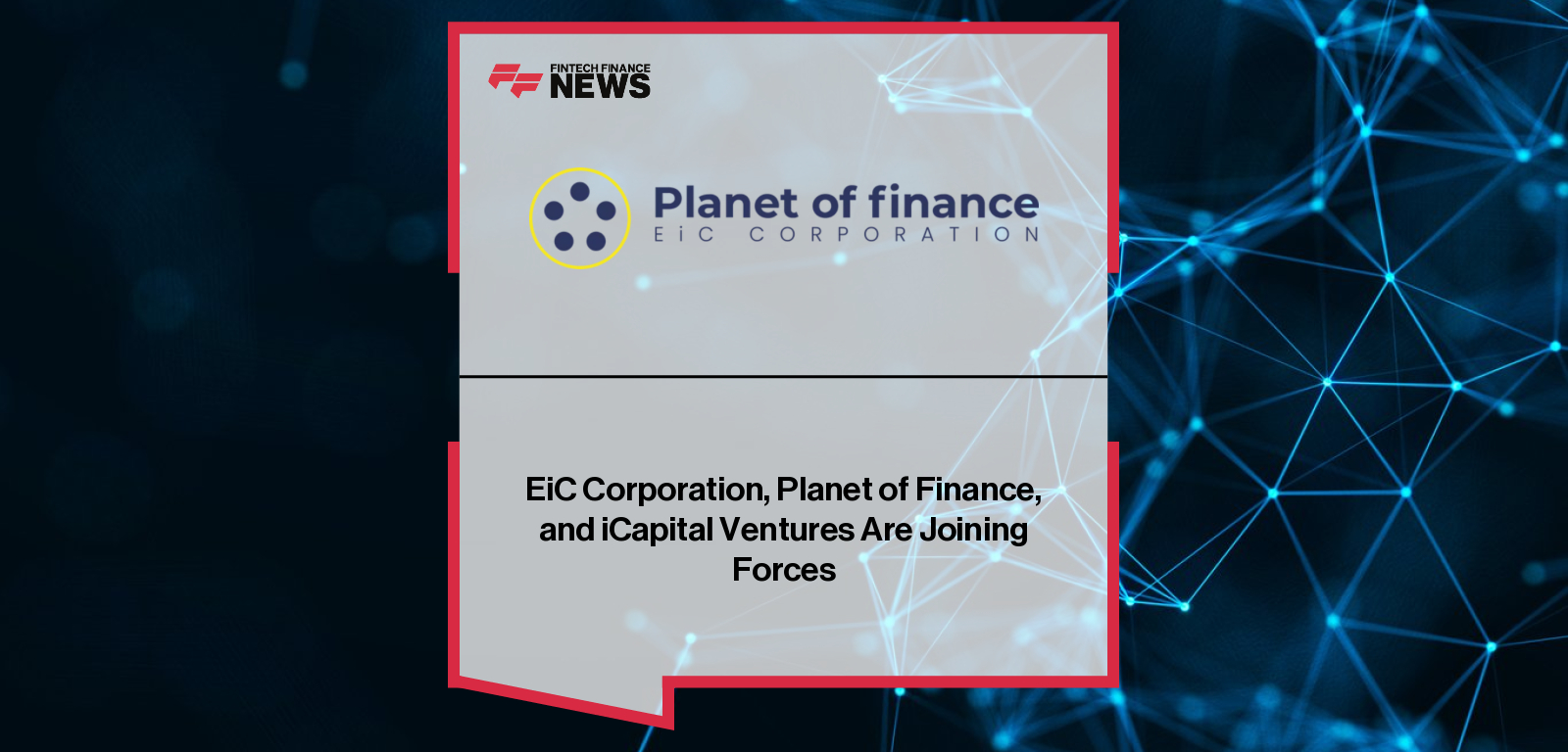 PoF x EiC platform launch for global certified investor network