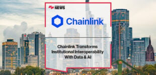 Sergey Nazarov of Chainlink speaks at Sibos 2025 about SWIFT interoperability, CCIP cross-chain settlement, and AI-powered oracle networks for institutional blockchain markets.