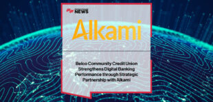 Wayne McCulloch, Chief Customer Officer at Alkami, and Amey R. Sgrignoli, CEO of Belco Community Credit Union, celebrate an expanded digital banking partnership to accelerate Belco’s transformation and enhance member engagement.