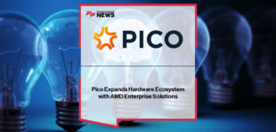 Seetharam Gorre, CIO of Pico, and Yousuf Khan, Corporate VP at AMD, announce a strategic collaboration integrating AMD EPYC™ Processors and Solarflare™ X4 Ethernet Adapters into Pico’s trading infrastructure to boost network performance and scalability.
