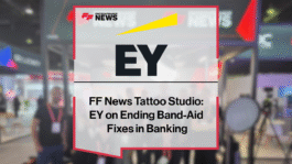 Natalie Brown, Partner at EY, speaks at the FF News Tattoo Studio at Sibos 2025 about business transformation, AI adoption, and moving banks beyond short-term operational fixes.