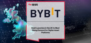 Ben Zhou, Co-founder and CEO of Bybit, and Mykolas Majauskas, Senior Director of Policy at Bybit, announce the official launch of the Bybit cryptocurrency exchange platform in the United Kingdom.