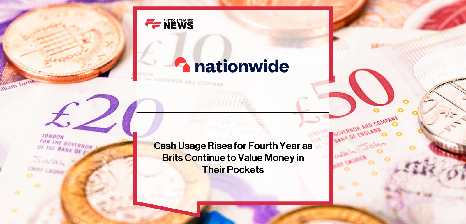 Nationwide Building Society reports UK cash withdrawals reaching £4.2 billion in 2025, the highest level on record, driven by rising ATM usage and demand for physical money.