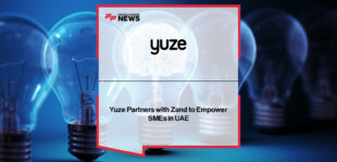 Rabih Sfeir of Yuze and Michael Chan of Zand announce a partnership to deliver digital business accounts for SMEs and startups in the UAE.