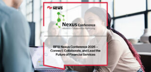 BFSI Nexus Conference 2026 bringing together senior banking, financial services, and insurance leaders in Jersey City for digital transformation and cybersecurity discussions.