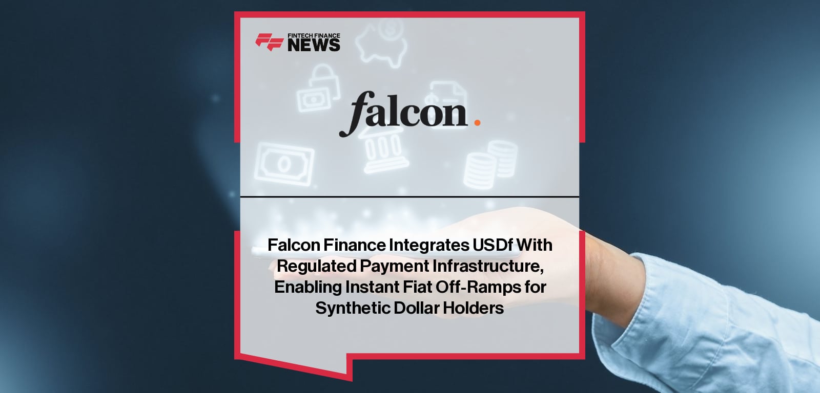 Falcon Finance integrates its synthetic dollar USDf with Altery’s crypto-to-fiat payments infrastructure via Synterra Connect, enabling regulated fiat transfers across SEPA, SWIFT and card rails.
