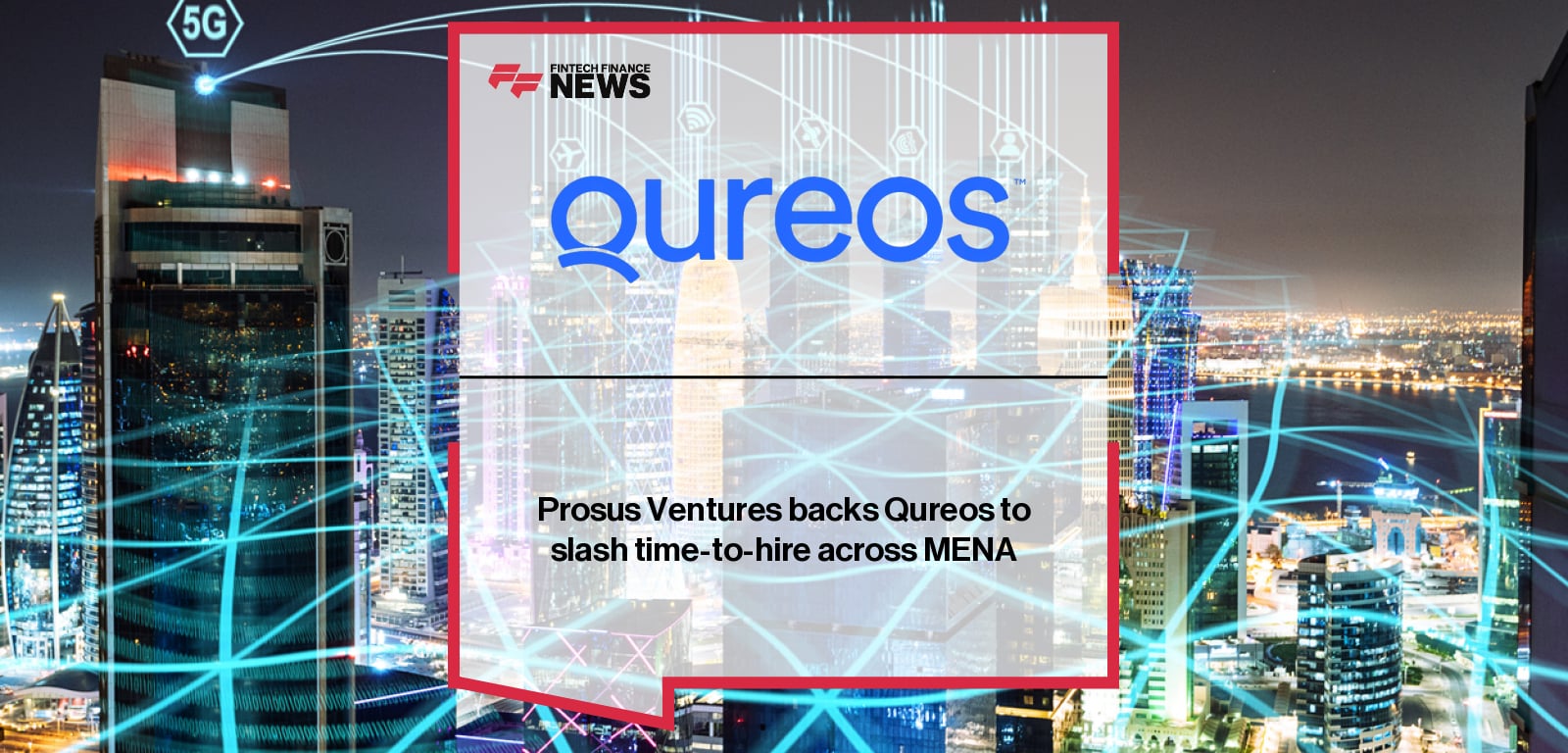 Qureos founders Alexander Epure and Usama Nini announce $5M Seed round led by Prosus Ventures and Salica Oryx Fund to scale AI-powered recruitment.
