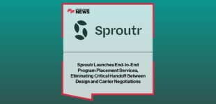 JoAnne Artesani and Ed Skoch of Sproutr announcing Program Placement Services for MGAs and MGUs, highlighting integrated carrier placement and insurance program development.