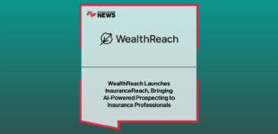 Michael Barrasso and David DeCelle announcing the launch of InsuranceReach by WealthReach for insurance prospecting and lead generation.