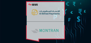 Al Etihad Payments executives and Montran representatives announcing the implementation of a next-generation International Remittance Platform Gateway for Aani.